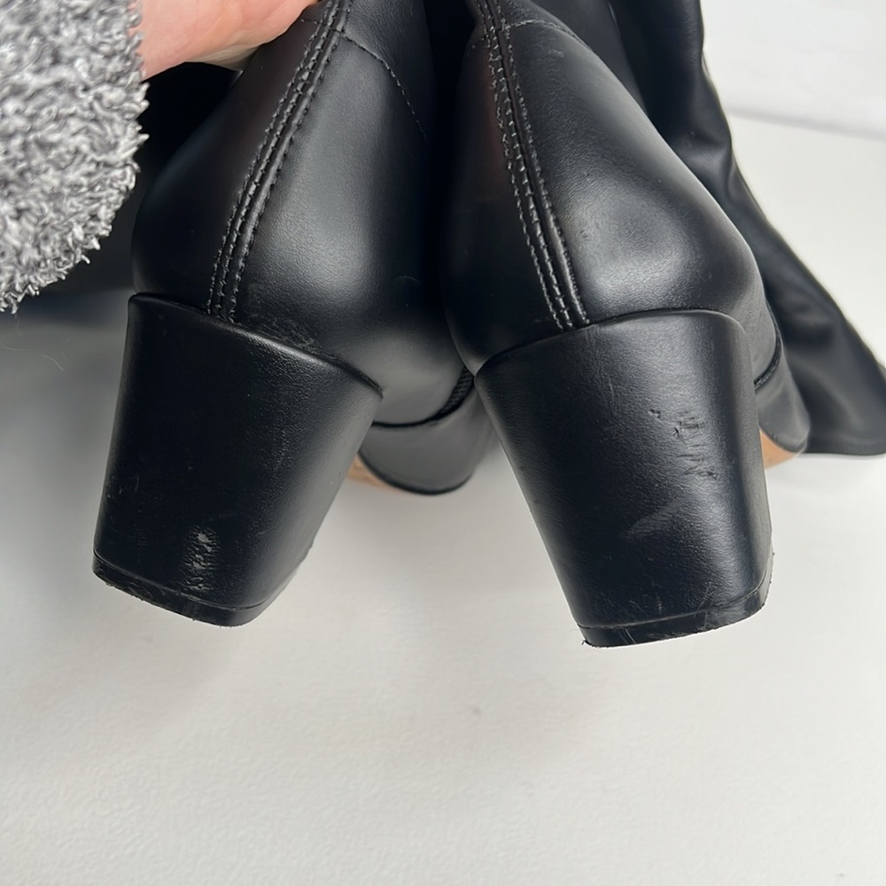 Rebecca Minkoff | Lauren Vegan Leather Over the Knee Boot size 7.5 - Picture 8 of 16
